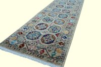 Teppich Orient Ziegler Filpa 83x310 cm 100% Wolle...