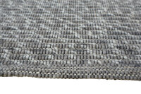 Teppich Paulig Beat Tweed 170x240 cm 100% Wolle beidseitig Verwendbar Handgewebt