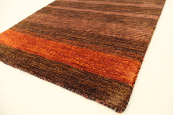 Teppich Gabbeh Country Loribaft 60x90 cm Handgewebt Carpet Tapijt 100% Wolle