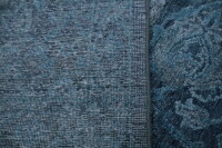 Edler Design Teppich Orient 200x300 cm 100% Wolle Handgeknüpft blautöne indigo