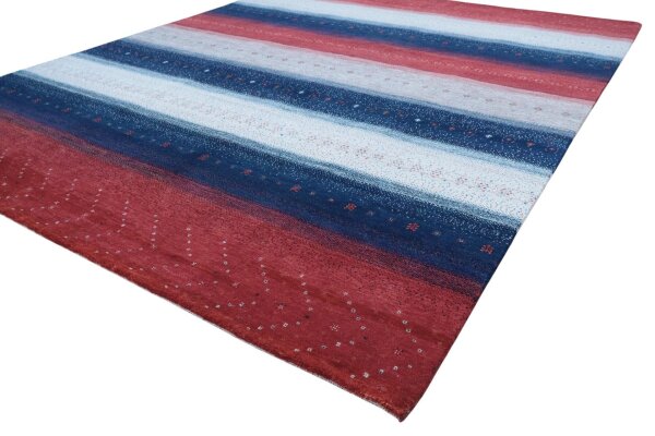 Teppich Perser Gabbeh Loribaft Nomad fein 200x250 cm Handgeknüpft 100% Wollei