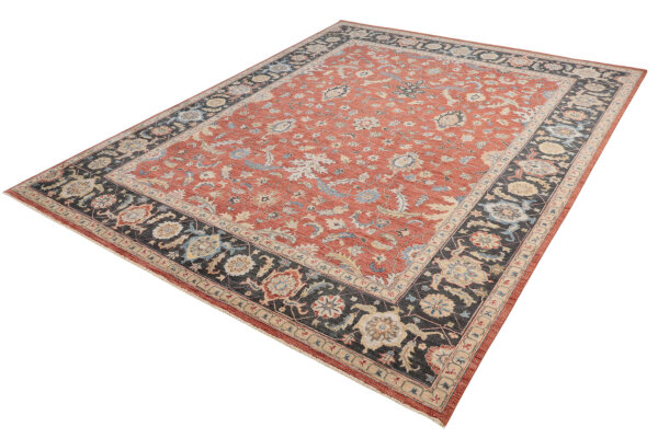 Teppich Orient Ziegler Chobi 250x300 cm 100% Wolle Rug Carpet Handgeknüpft rot