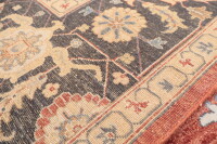 Teppich Orient Ziegler Chobi 250x300 cm 100% Wolle Rug Carpet Handgeknüpft rot