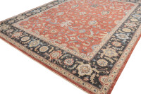 Teppich Orient Ziegler Chobi 250x300 cm 100% Wolle Rug Carpet Handgeknüpft rot