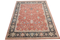 Teppich Orient Ziegler Chobi 250x300 cm 100% Wolle Rug Carpet Handgeknüpft rot