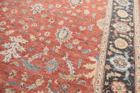 Teppich Orient Ziegler Chobi 250x300 cm 100% Wolle Rug Carpet Handgeknüpft rot