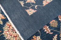 Teppich Orient Ziegler 200x300 cm 100% Wolle Rug Carpet Handgeknüpf blau meliert