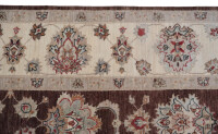 Teppich Orient Ziegler 250x300 cm 100% Wolle Rug Carpet Handgeknüpf beige braun