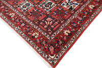 Teppich Perser Orient Felder Bekhtiar  250x350 cm 100% Wolle Handgeknüpft rot