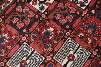 Teppich Perser Orient Felder Bekhtiar  250x350 cm 100% Wolle Handgeknüpft rot