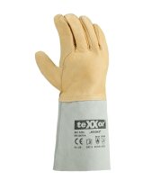 5 Paar teXXor  Schweißerhandschuhe Leder Handschuhe Arbeitshandschuhe Gr. 10