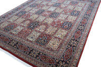 Teppich Orient Indo Felder Ghom 250x300 cm Carpet 100%...