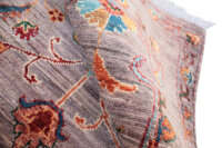 Teppich Orient Ziegler Sultani 83x128 cm 100% Wolle Handgeknüpft Rug hell lila
