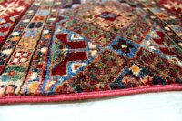 Teppich Orient Läufer Ziegler Khorjin 81x312 cm 100% Wolle Handgeknüpft rot