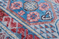 Teppich Orient Ziegler Khorjin 75x122 cm 100% Wolle Handgeknüpft lila beige