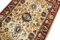 Teppich Orient Ziegler Sultani 120x180 cm 100% Wolle Handgeknüpft Rug beige