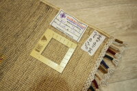 Teppich Orient Kazak 150x200 cm 100% Wolle Handgeknüpft Rug Tapis beige rot gelb