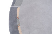 Teppich Sonali Nepal Rund Handgeknüpft 200x200 cm 100% Wolle Rug silber