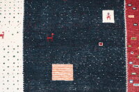 Teppich Patchwork Flachgewebe Kelim 250x300 cm 100% Wolle Handgeknüpft Rug multi
