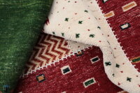 Teppich Patchwork Flachgewebe Kelim 250x300 cm 100% Wolle Handgeknüpft Rug multi