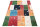 Teppich Patchwork Flachgewebe Kelim 250x300 cm 100% Wolle Handgeknüpft Rug multi