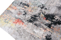 Teppich Elegance Modern 250x300 cm Tappeto Rug Wolle Viskose Handgeknüpft multi