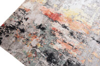 Teppich Elegance Modern 250x300 cm Tappeto Rug Wolle Viskose Handgeknüpft multi