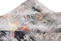 Teppich Elegance Modern 250x300 cm Tappeto Rug Wolle Viskose Handgeknüpft multi