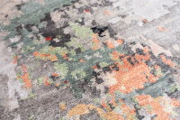 Teppich Elegance Modern 250x300 cm Tappeto Rug Wolle Viskose Handgeknüpft multi