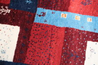 Teppich Perser Gabbeh Loribaft Nomad 250x350 cm Handgeknüpft 100% Wolle multi