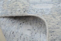 Teppich Nepal Handgeknüpft Seide Wolle Rug 250x300 cm Tappeto natur weiß