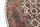 Teppich Orient Herati Rund 100x100 cm 100% Wolle Rug Handgeknüpft creme beige