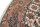 Teppich Orient Herati Rund 100x100 cm 100% Wolle Rug Handgeknüpft creme beige