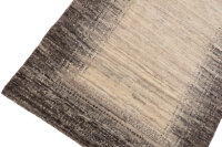Teppich Nepal Montana Meli Handgeknüpft Rug 100% Wolle 70x140 cm natural beige