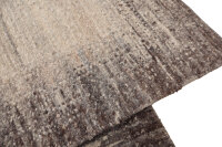 Teppich Nepal Montana Meli Handgeknüpft Rug 100% Wolle 70x140 cm natural beige