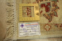Teppich Orient Ziegler Sultani 120x180 cm 100% Wolle Handgeknüpft Rug rot beige