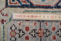 Teppich Orient Afghan Ziegler Mamluk 100x150 cm 100% Wolle Rug Handgeknüpft blau