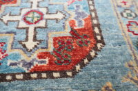 Teppich Orient Ziegler Filpa 100x150 cm 100% Wolle Handgeknüpft Carpet Rug grau