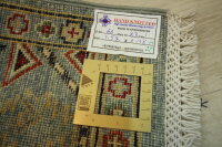 Teppich Orient Ziegler Filpa 100x150 cm 100% Wolle Handgeknüpft Carpet Rug grau