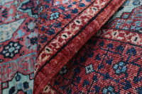 Teppich Orient Ziegler Mamluk 100x150 cm 100% Wolle Handgeknüpft Carpet rot