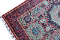 Teppich Orient Ziegler Mamluk 100x150 cm 100% Wolle Handgeknüpft Carpet rot
