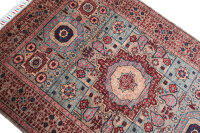 Teppich Orient Afghan Ziegler Mamluk 100x150 cm 100% Wolle Handgeknüpft Carpet