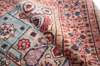 Teppich Orient Afghan Ziegler Mamluk 100x150 cm 100% Wolle Handgeknüpft Carpet