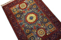 Teppich Orient Afghan Ziegler Mamluk 100x150 cm 100%...