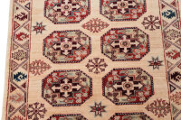 Teppich Orient Ziegler Khorjin 100x150 cm 100% Wolle Handgeknüpft Carpet beige