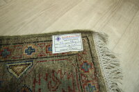 Teppich Orient Ziegler Khorjin 100x150 cm 100% Wolle Handgeknüpft Carpet grau