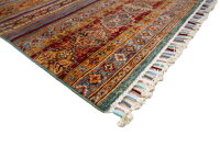 Teppich Orient Ziegler Ariana Khorjin 120x170 cm 100% Wolle Handgeknüpft Rug rot