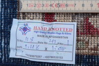 Teppich Orient Ziegler Ariana Khorjin 100x150 cm 100% Wolle Handgeknüpft blau