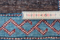 Teppich Orient Ziegler Ariana Shaal 100x150 cm 100% Wolle Handgeknüpft braun Rug