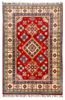 Teppich Orient Kazak 100x150 cm 100% Wolle...